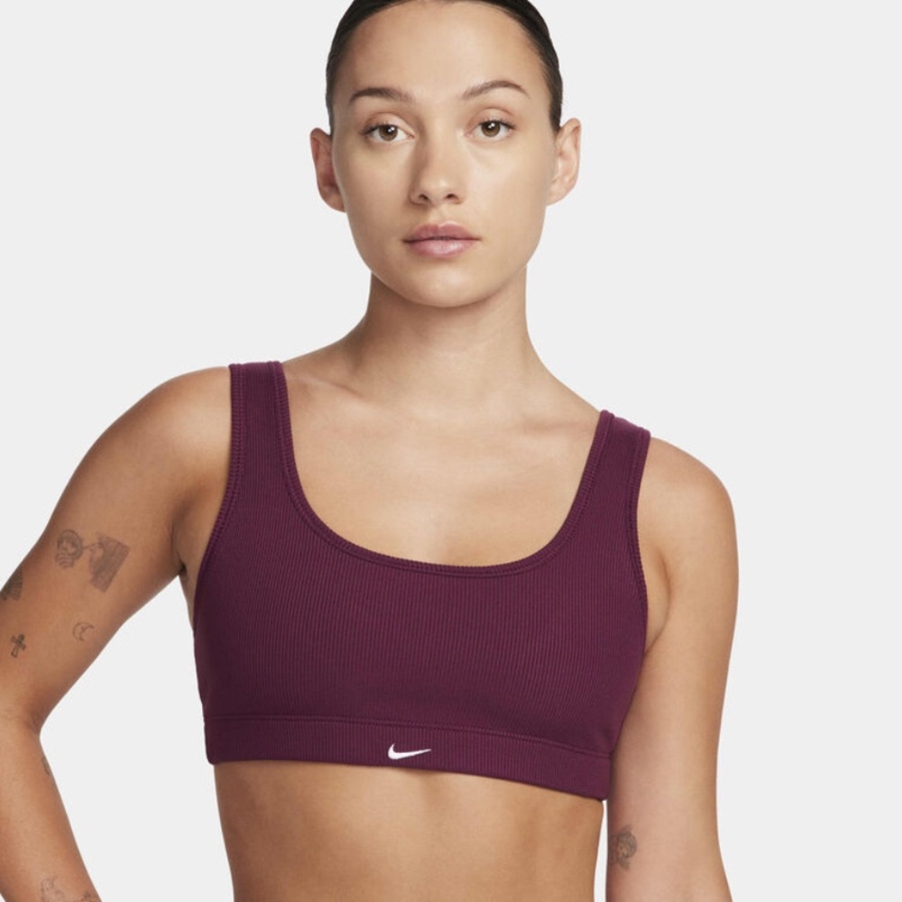 Nike Maroon Sports Bra